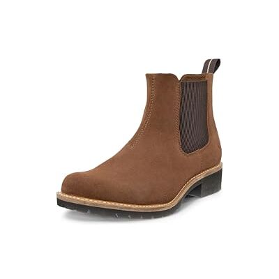 ECCO Botas Elaina Chelsea para mujer, marrón claro, 38 EU ECCO Botas Elaina Chelsea para mujer, marrón claro, 38 EU