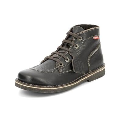 Kickers Legendiknew, Zapatos de cordones derby Mujer, Marrón (Marron Fonc Sem Mar Perm 93), 36 EU Kickers Legendiknew, Zapatos de cordones derby Mujer, Marrón (Marron Fonc Sem Mar Perm 93), 36 EU