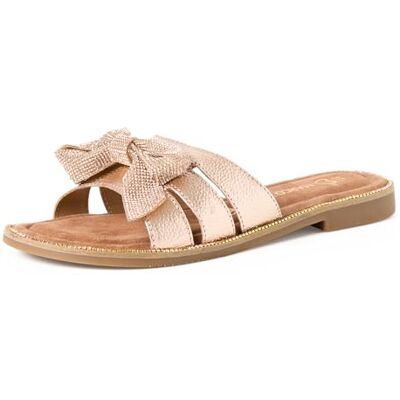 MARCO TOZZI Mujer Pantolette Mulas, Rosa Met Comb, 37 EU MARCO TOZZI Mujer Pantolette Mulas, Rosa Met Comb, 37 EU