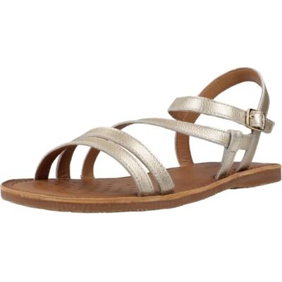 Geox J SANDAL EOLIE GIRL, Sandalia Niñas, Platinum, Geox J SANDAL EOLIE GIRL, Sandalia Niñas, Platinum,