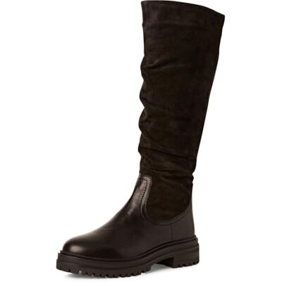 MARCO TOZZI , Botas de Moda Mujer, Peine Negro, 39 EU MARCO TOZZI , Botas de Moda Mujer, Peine Negro, 39 EU