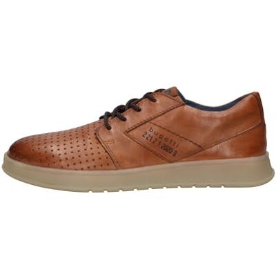 bugatti 321-aio03, Cordones Hombre, coñac, 44 EU bugatti 321-aio03, Cordones Hombre, coñac, 44 EU