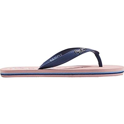 Pepe Jeans Chanclas Bay Beach Brand W para mujer, azul marino, 39 EU Pepe Jeans Chanclas Bay Beach Brand W para mujer, azul marino, 39 EU