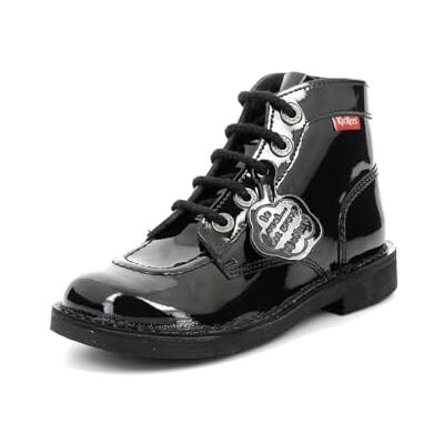 Kickers Kick Col Botas Unisex, Negro (Noir Vernis Perm 83), 37 EU Kickers Kick Col Botas Unisex, Negro (Noir Vernis Perm 83), 37 EU