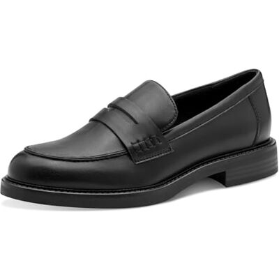 MARCO TOZZI Slipper , Mocasín Mujer, Negro, 39 EU MARCO TOZZI Slipper , Mocasín Mujer, Negro, 39 EU