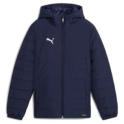 PUMA teamADDITIONS Hooded Padded Jacket Jr, Chaquetas de entretiempo Niños, Navy, PUMA teamADDITIONS Hooded Padded Jacket Jr, Chaquetas de entretiempo Niños, Navy,