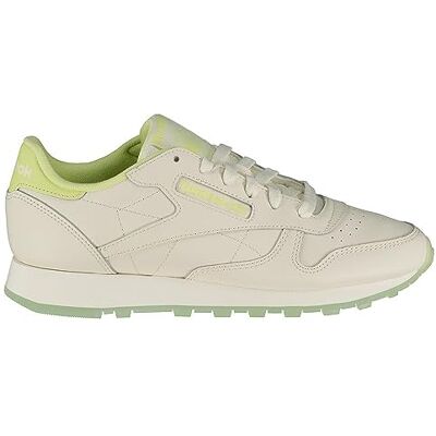 Reebok Classic Leather 001, Zapatillas de Deporte Mujer, Chalk Chalk Citglo, 35.5 EU Reebok Classic Leather 001, Zapatillas de Deporte Mujer, Chalk Chalk Citglo, 35.5 EU