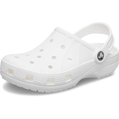 Crocs Unisex Niño Ralen Clog K Zueco, White, 19/21 EU Crocs Unisex Niño Ralen Clog K Zueco, White, 19/21 EU