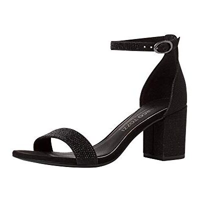MARCO TOZZI by Guido Maria Kretschmer 2-2-88303-26 Sandalia, talón Mujer, Black Lt Gold, 37 EU MARCO TOZZI by Guido Maria Kretschmer 2-2-88303-26 Sandalia, talón Mujer, Black Lt Gold, 37 EU