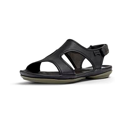 Camper Right Nina-k201514, Sandalias planas Mujer, Negro, 36 EU Camper Right Nina-k201514, Sandalias planas Mujer, Negro, 36 EU