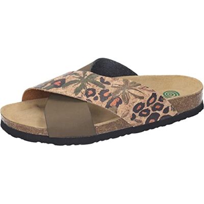 Dr. Brinkmann Mulas, Pantuflas Mujer, Verde, 41 EU Dr. Brinkmann Mulas, Pantuflas Mujer, Verde, 41 EU