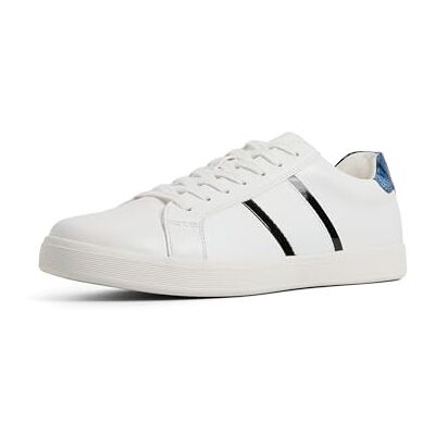 Aldo Men's Cowien Sneaker, White/Snake, 13 Aldo Men's Cowien Sneaker, White/Snake, 13