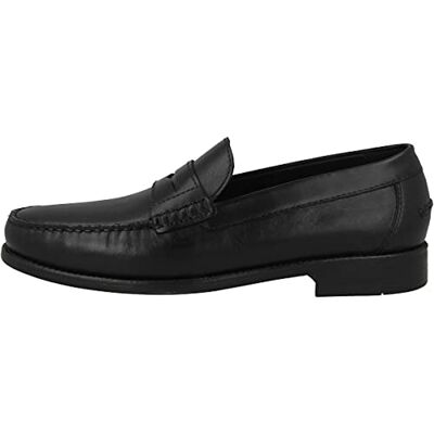 Geox U New Damon B, Mocasines Hombre, Negro, 42 EU Geox U New Damon B, Mocasines Hombre, Negro, 42 EU