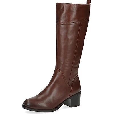 CAPRICE , Botas tacón para Mujer, Marrón (Cognac Nappa), 37 EU CAPRICE , Botas tacón para Mujer, Marrón (Cognac Nappa), 37 EU