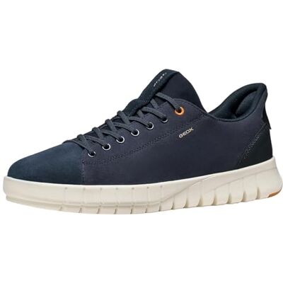 Geox U FLEXTRIDE Plus C Zapatillas para Hombre, Color Azul Marino, Talla 39 EU Geox U FLEXTRIDE Plus C Zapatillas para Hombre, Color Azul Marino, Talla 39 EU