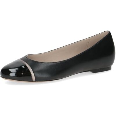 CAPRICE Bailarinas para Mujer , Black Comb, 38 EU CAPRICE Bailarinas para Mujer , Black Comb, 38 EU