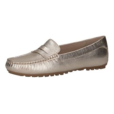 CAPRICE Mocasines Planos para Mujer 9-24651-42, Metal Platino, 42 EU CAPRICE Mocasines Planos para Mujer 9-24651-42, Metal Platino, 42 EU
