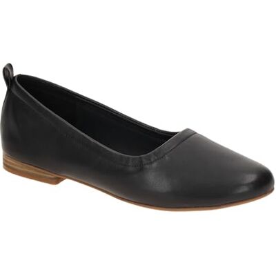 Clarks Fawna Soft, Zapatos Tipo Ballet De Las Mujeres, Black Leather, Clarks Fawna Soft, Zapatos Tipo Ballet De Las Mujeres, Black Leather,