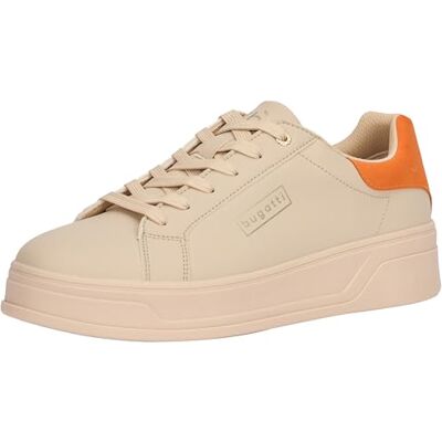 bugatti 435-Aie01, Cordones Mujer, Beige y Naranja, 37 EU bugatti 435-Aie01, Cordones Mujer, Beige y Naranja, 37 EU