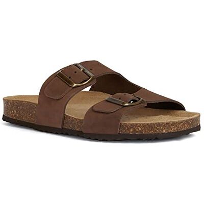 Geox D Brionia, Sandalia Mujer, Café SL, 37 EU Geox D Brionia, Sandalia Mujer, Café SL, 37 EU
