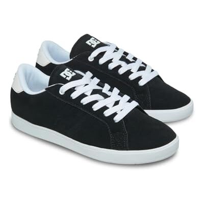 DC Shoes DC Pradoe – Zapatillas de Piel para Hombre – Zapatos de Piel – Hombres – 46 – Negro, DC Shoes DC Pradoe – Zapatillas de Piel para Hombre – Zapatos de Piel – Hombres – 46 – Negro,