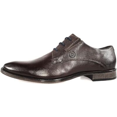 bugatti Hombre Rinaldo EcoLace-up, marrón Oscuro, 42 EU bugatti Hombre Rinaldo EcoLace-up, marrón Oscuro, 42 EU