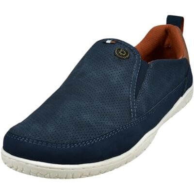 bugatti 321-aso60, Mocasín Hombre, Dark Blue Cognac, 42 EU bugatti 321-aso60, Mocasín Hombre, Dark Blue Cognac, 42 EU