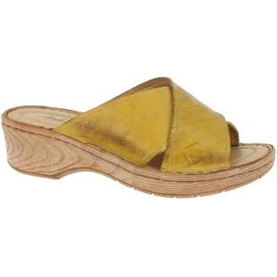 Andrea Conti Pantuflas de Mujer, Pantolette, Zitrone, 36 EU Andrea Conti Pantuflas de Mujer, Pantolette, Zitrone, 36 EU