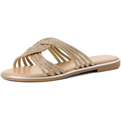 MARCO TOZZI Pantolette , Mulas Mujer, Platino, 42 EU MARCO TOZZI Pantolette , Mulas Mujer, Platino, 42 EU