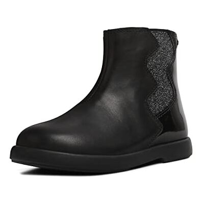 Camper Bota de tobillo unisex para niña, Negro, 32 EU Camper Bota de tobillo unisex para niña, Negro, 32 EU