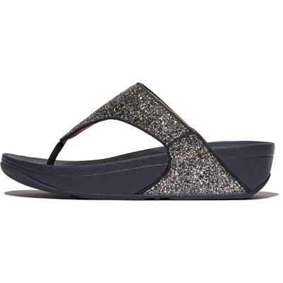 Fitflop Lulu Sandalias multitonales con purpurina para mujer, Midnight Navy Mix, 39 EU Fitflop Lulu Sandalias multitonales con purpurina para mujer, Midnight Navy Mix, 39 EU
