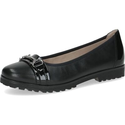 CAPRICE Bailarinas para Mujer , Black Comb, 38 EU, Peine Negro, 38 EU CAPRICE Bailarinas para Mujer , Black Comb, 38 EU, Peine Negro, 38 EU