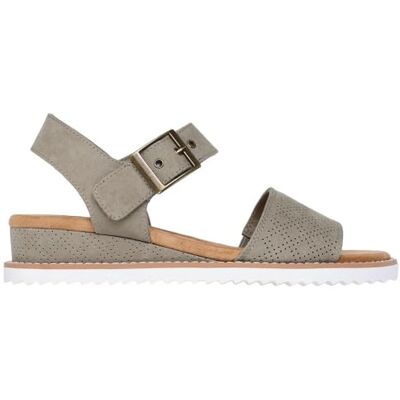 Skechers DESERT KISS SERENDIPITOUS, Sandalia Mujeres, OLIVE, Skechers DESERT KISS SERENDIPITOUS, Sandalia Mujeres, OLIVE,