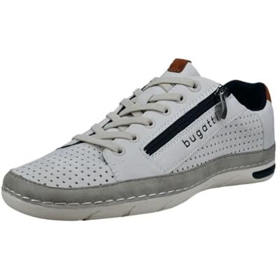 bugatti 321-asg05, Cordones Hombre, Blanco Roto, 45 EU bugatti 321-asg05, Cordones Hombre, Blanco Roto, 45 EU