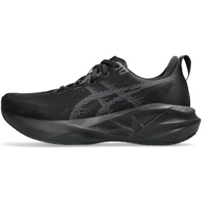 ASICS Novablast 5 Zapatillas para Mujer, Negro/Gris, 40 EU ASICS Novablast 5 Zapatillas para Mujer, Negro/Gris, 40 EU