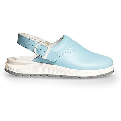 Abeba Calzado Unisex Zuecos ACTIVE SRC Material de Revestimiento: Tela EU 42 Azul Con Hebilla Ajustable Diseño Elegante Abeba Calzado Unisex Zuecos ACTIVE SRC Material de Revestimiento: Tela EU 42 Azul Con Hebilla Ajustable Diseño Elegante