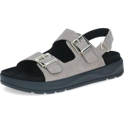 CAPRICE MUD Suede Sandalias Planas para Mujer, Talla 38 EU CAPRICE MUD Suede Sandalias Planas para Mujer, Talla 38 EU