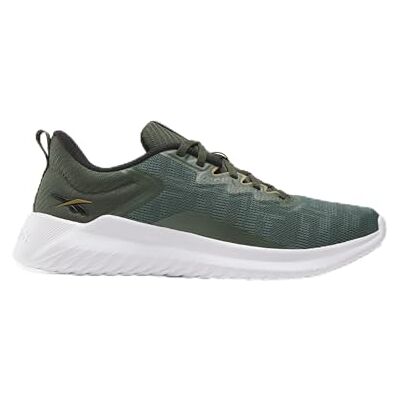 Reebok Zapatillas para Hombre Fluxlite II, Grit Green Black FTWR White, 42.5 EU Reebok Zapatillas para Hombre Fluxlite II, Grit Green Black FTWR White, 42.5 EU