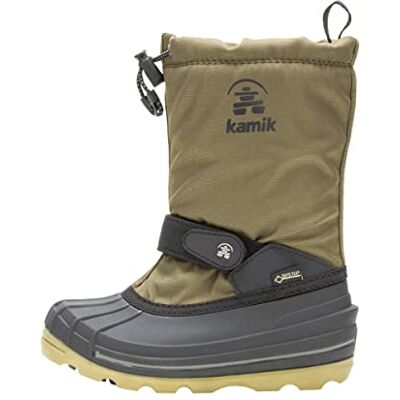 Kamik Waterbug8g, Botas de Invierno Unisex niños, Verde Oscuro, 26 EU Kamik Waterbug8g, Botas de Invierno Unisex niños, Verde Oscuro, 26 EU