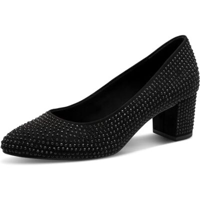 MARCO TOZZI Pumps , Bomba Mujer, Negro Brillante, 39 EU MARCO TOZZI Pumps , Bomba Mujer, Negro Brillante, 39 EU