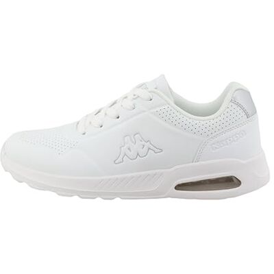 Kappa Supremo , Zapatillas Mujer, Blanco y Plateado, 42 EU Kappa Supremo , Zapatillas Mujer, Blanco y Plateado, 42 EU