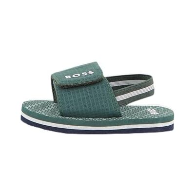 Boss Aqua Slides Baby Boys, Gris, 19 Boss Aqua Slides Baby Boys, Gris, 19