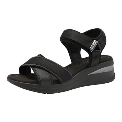 Tamaris Sandalias de cuña para mujer , color negro, talla 39 EU, Negro, 39 EU Tamaris Sandalias de cuña para mujer , color negro, talla 39 EU, Negro, 39 EU