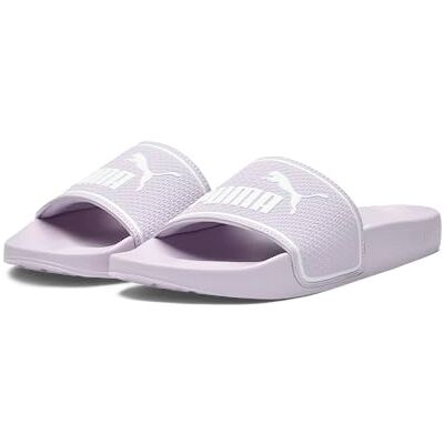PUMA Leadcat 2.0 H Slide Sandalias unisex, color blanco lavanda, talla 7, Lavender Fog White, 40.5 EU PUMA Leadcat 2.0 H Slide Sandalias unisex, color blanco lavanda, talla 7, Lavender Fog White, 40.5 EU