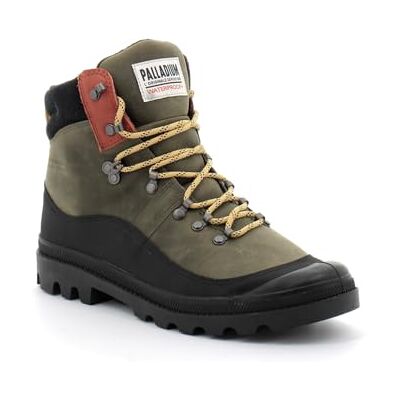 Palladium Paladio Hombre Pallabrousse Hkr WP+ Botas al aire libre, verde, 40 EU Palladium Paladio Hombre Pallabrousse Hkr WP+ Botas al aire libre, verde, 40 EU