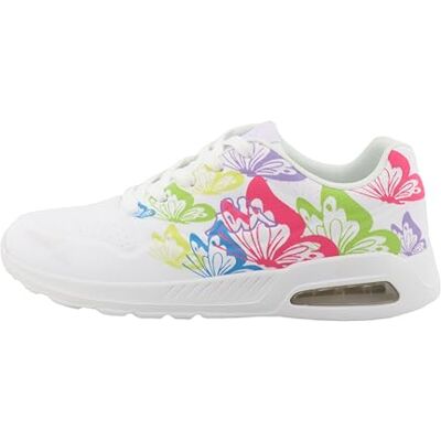 Kappa Supremo , Zapatillas Mujer, Blanco Multicolor, 37 EU Kappa Supremo , Zapatillas Mujer, Blanco Multicolor, 37 EU