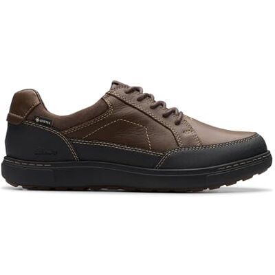 Clarks Mapstone Logtx para Hombre, Marrón Oscuro Lea, 44.5 EU Clarks Mapstone Logtx para Hombre, Marrón Oscuro Lea, 44.5 EU