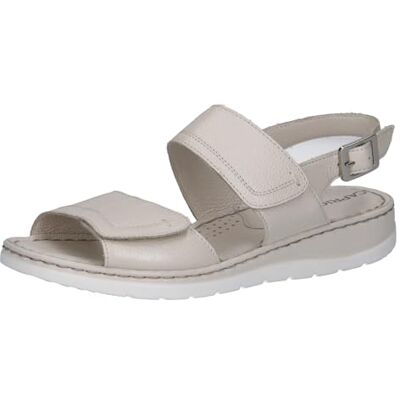 CAPRICE Damen , Sandalias con cuña Mujer, Nappa Perla, 36 EU CAPRICE Damen , Sandalias con cuña Mujer, Nappa Perla, 36 EU