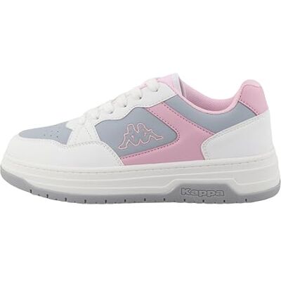 Kappa Supremo , Zapatillas Mujer, White Grey Rose, 36 EU Kappa Supremo , Zapatillas Mujer, White Grey Rose, 36 EU