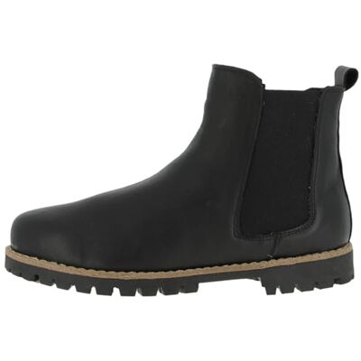 Andrea Conti Botines de Cuero para Mujer , Talla:38 EU, Color:Negro Andrea Conti Botines de Cuero para Mujer , Talla:38 EU, Color:Negro